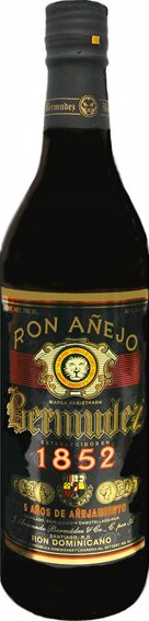 Bermudez 1852 Ron Anejo 5yo 40% 700ml