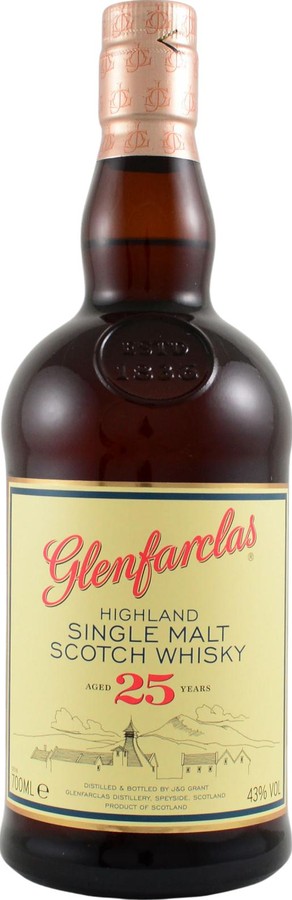 Glenfarclas 25yo New Label 43% 700ml