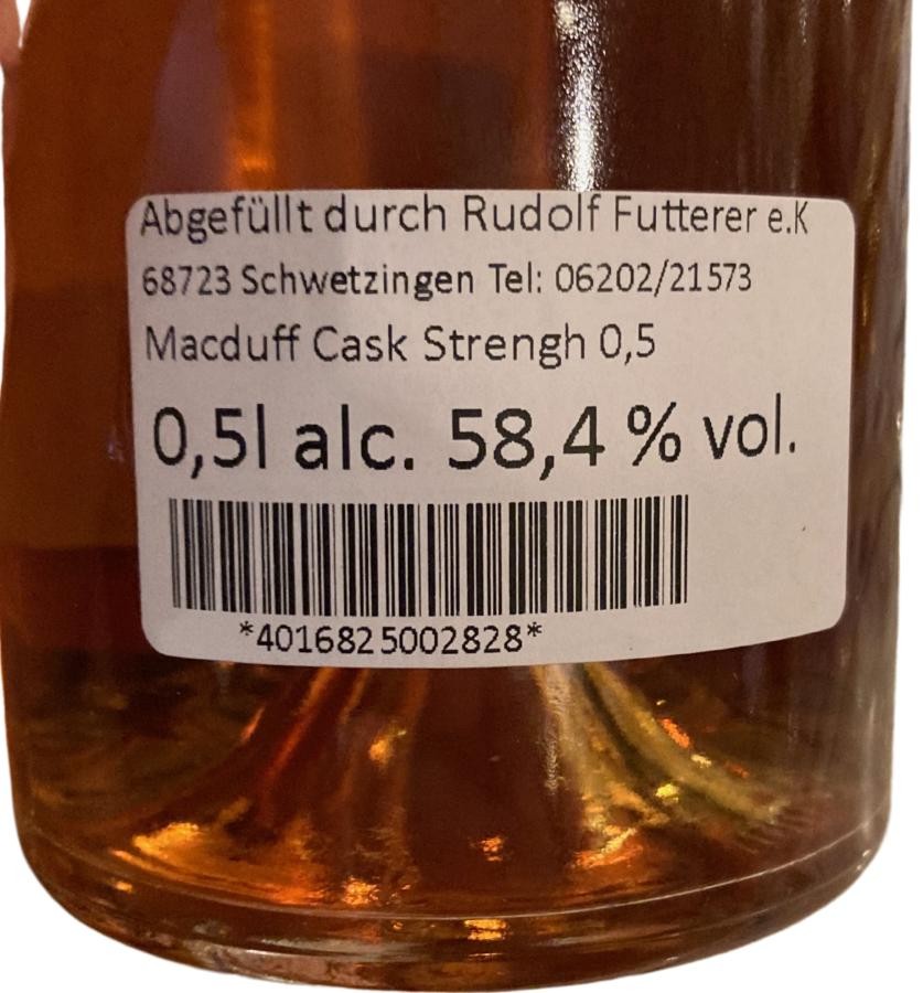 Macduff 2007 RF Wappen Futterer 58.4% 500ml