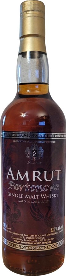 Amrut Portonova 62.1% 750ml