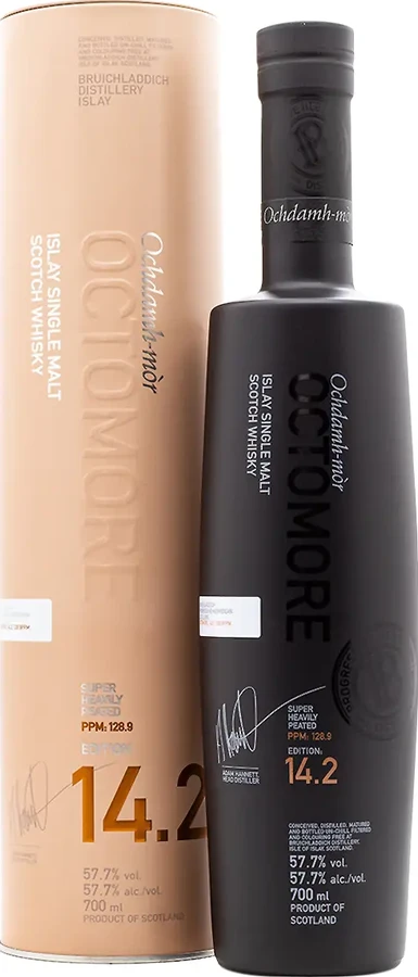 Octomore Edition 14.2 128.9 PPM The Impossible Equation 57.7% 700ml