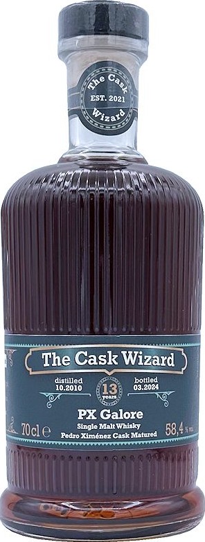 The Cask Wizard 2010 TCaWi PX Galore 58.4% 700ml