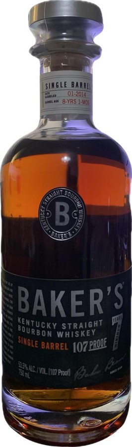 Baker's usa 7yo 53.5% 750ml