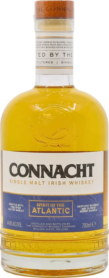 Connacht 5yo Spirit of the Atlantic Bourbon and Oloroso 44.8% 700ml