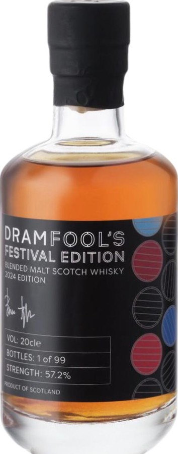 Blended Malt Scotch Whisky Dramfool's Festival Edition 2024 Df 57.2% 200ml