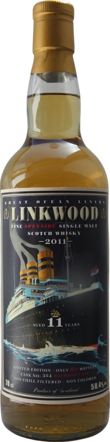 Linkwood 2011 JW Great Ocean Liners Whisky Fair Limburg 2024 50.4% 700ml