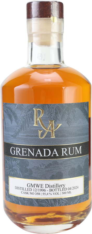 Rum Artesanal 1996 GMWE Grenada Cask #358 27yo 55.4% 500ml