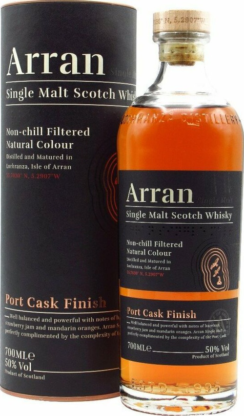 Arran Port Cask Finish 50% 700ml