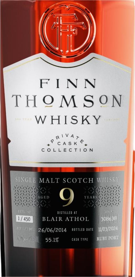 Blair Athol 2014 FnTs Private Cask Collection 55.1% 700ml