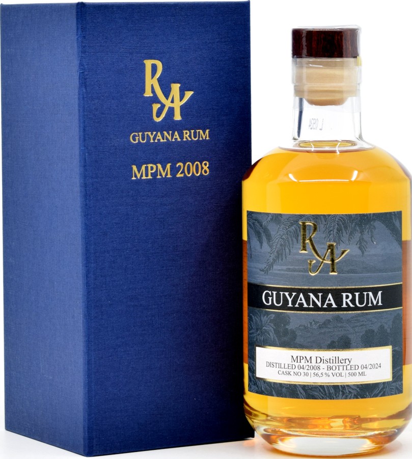 Rum Artesanal 2008 MPM Guyana Cask #30 16yo 56.5% 500ml