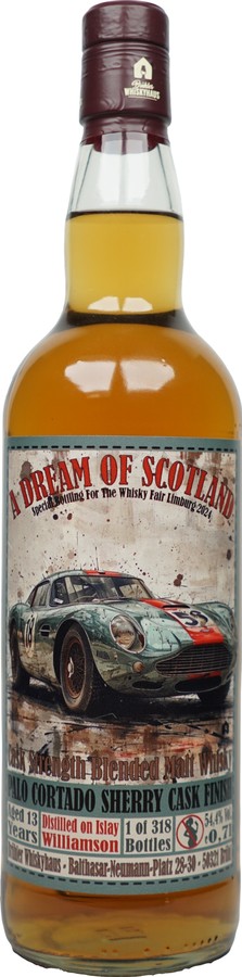 Williamson 13yo BW A Dream of Scotland Special Bottling For The Whisky Fair Limburg 2024 54.4% 700ml