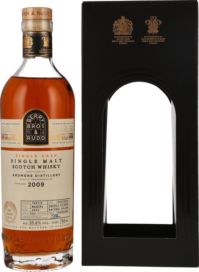 Ardmore 2009 BR Single Cask Spring Release 2024 53.6% 700ml