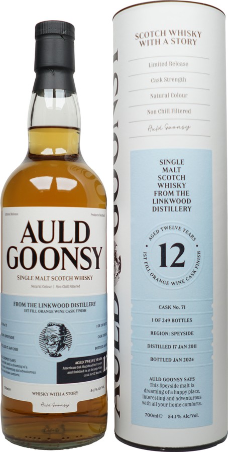 Linkwood 2011 GWhL Auld Goonsy 54.7% 700ml