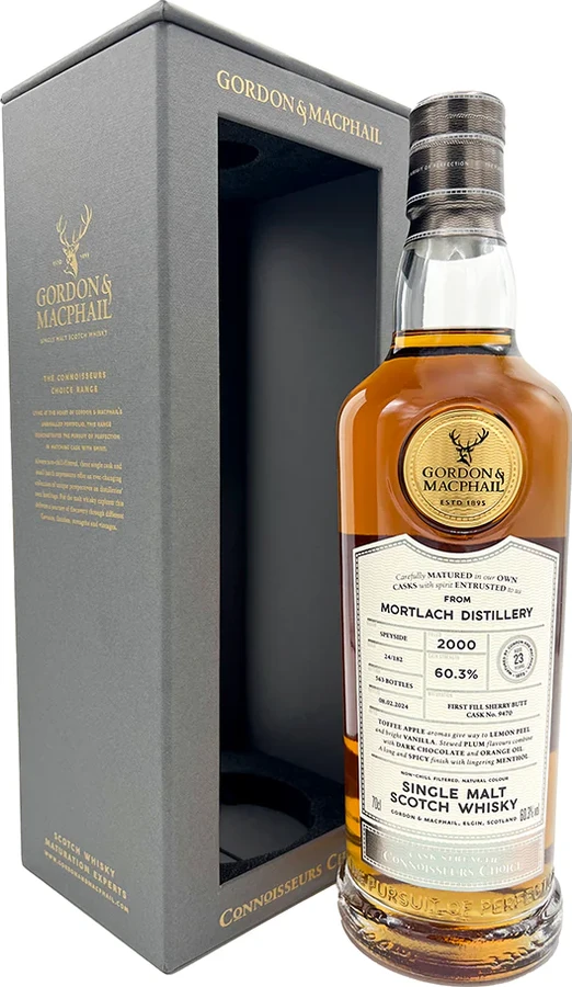 Mortlach 2000 GM Connoisseurs Choice Cask Strength 60.3% 700ml