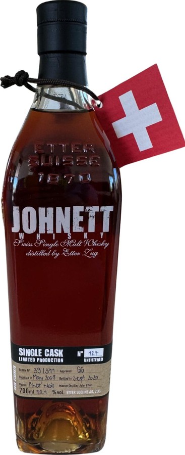 Johnett 2008 Single Cask 50.1% 700ml