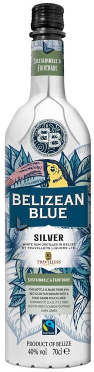 Belizean Blue Travellers Silver 40% 700ml