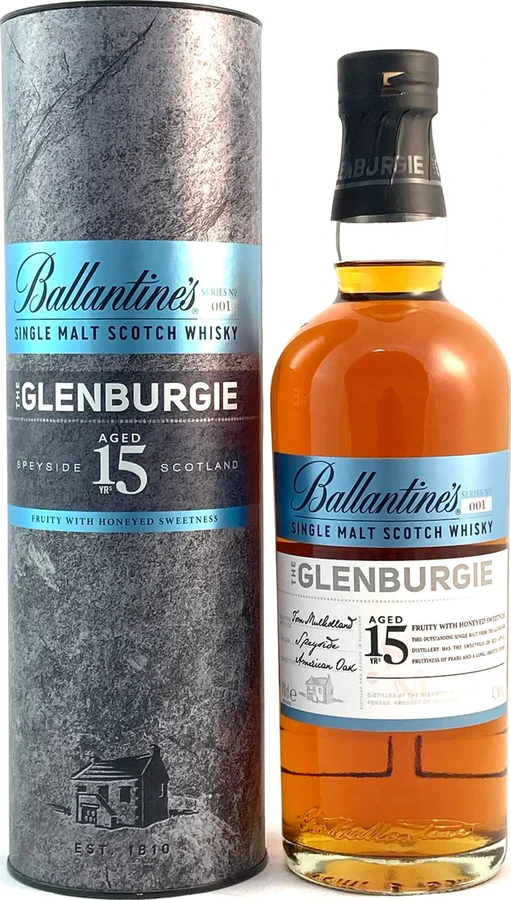 Glenburgie 15yo Ballantine's Series No. 001 40% 700ml