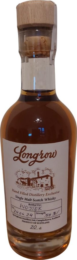 Longrow Hand Filled Distillery Exclusive 56.3% 200ml