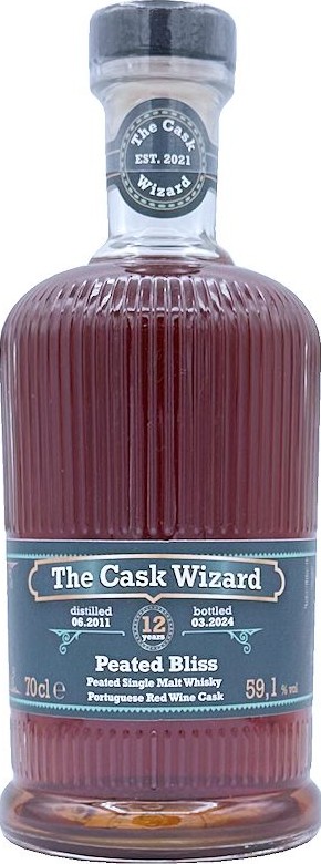 The Cask Wizard 2011 TCaWi Peated Bliss 59.1% 700ml