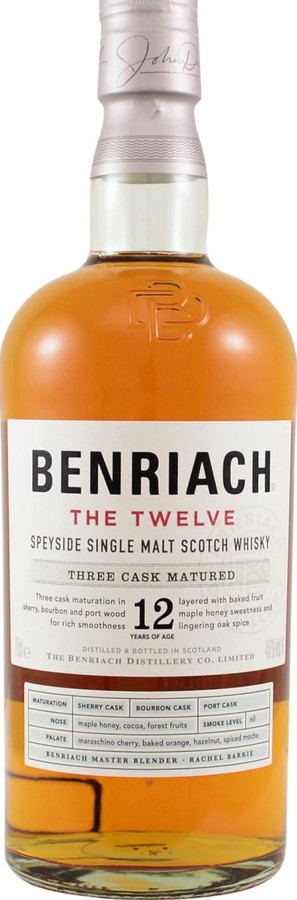 BenRiach 12yo The Twelve 46% 700ml