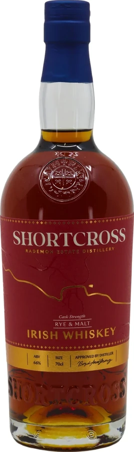 Shortcross Rye & Malt 66% 700ml