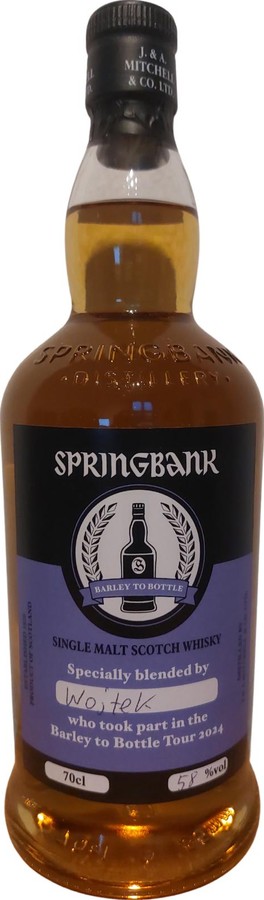 Springbank Barley to Bottle Tour 2024 58% 700ml