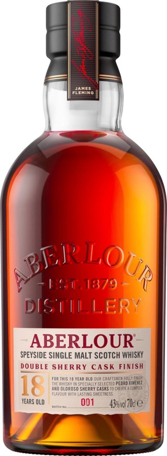 Aberlour 18yo Double Sherry Cask Finish 43% 700ml