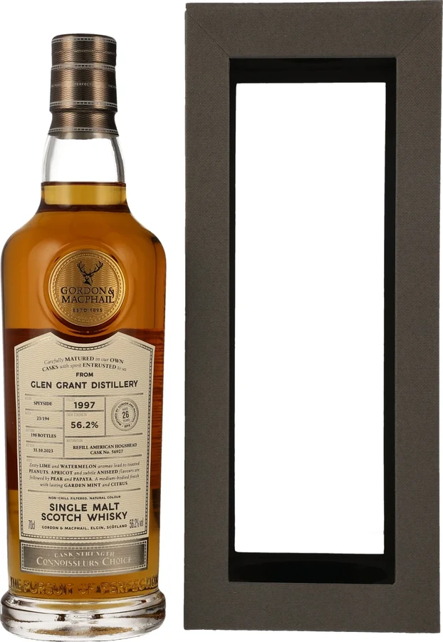 Glen Grant 1997 GM Connoisseurs Choice Cask Strength 56.2% 700ml