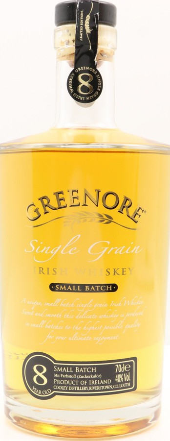 Greenore 8yo Small Batch Limited Edition 40% 700ml