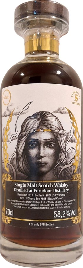 Edradour 2013 SV Frigg Edda #7 Whic.de 58.2% 700ml