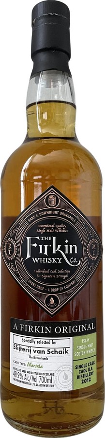 Caol Ila 2012 TFWC The Firkin Islay Slijterij van Schaik 48.9% 700ml