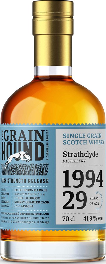 Strathclyde 1994 TCaH The Grainhound 41.9% 700ml