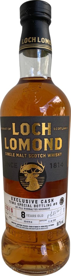 Loch Lomond 2015 The Cyprus Whisky Association Special Bottling #9 The Cyprus Whisky Association 58.7% 700ml