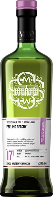 Glenlivet 2006 SMWS 2.139 Feeling peachy 57.5% 700ml