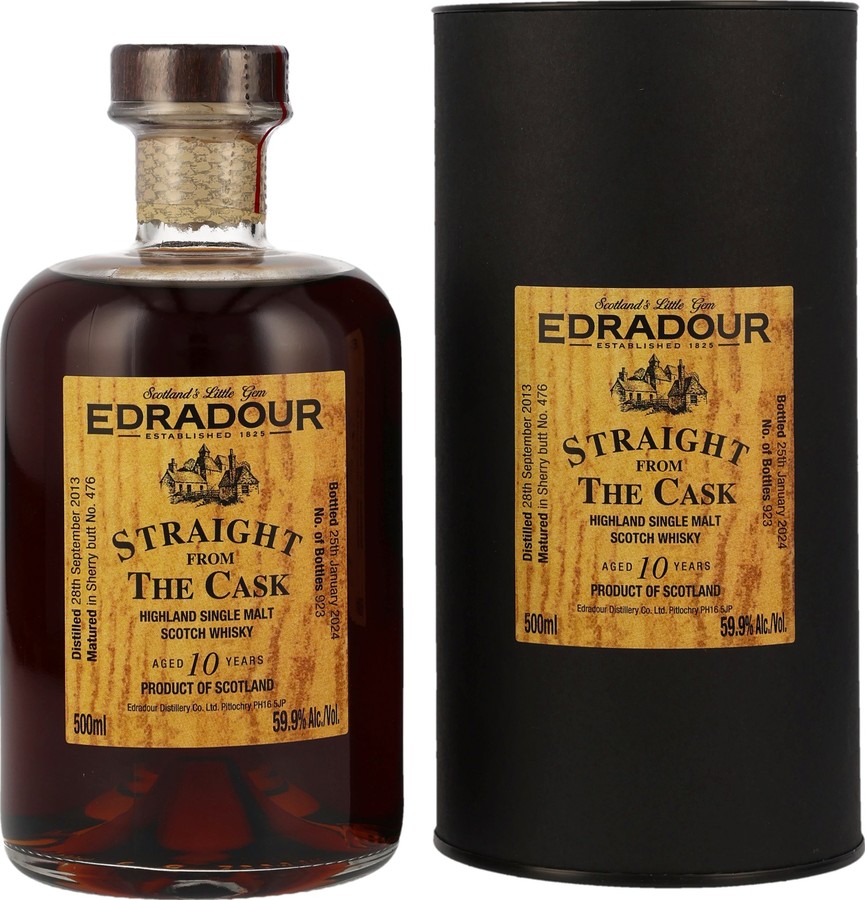 Edradour 2013 Straight From The Cask Sherry Cask Matured 59.9% 500ml