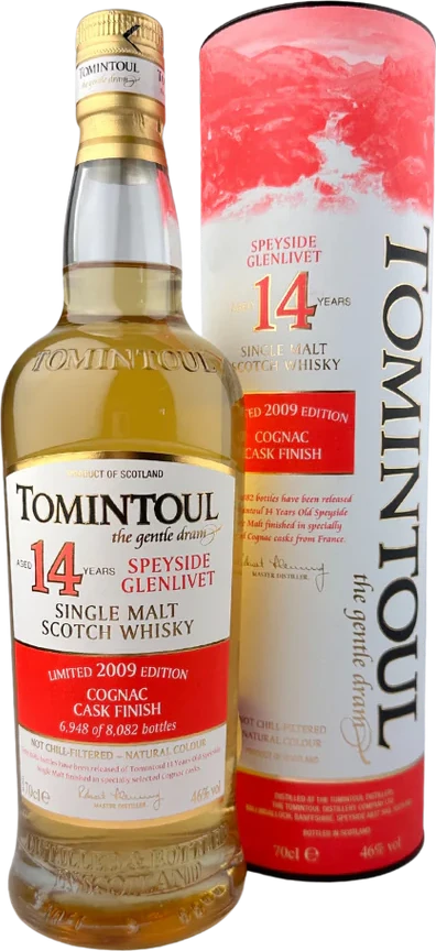 Tomintoul 2009 Limited Edition Cognac Finish 46% 700ml