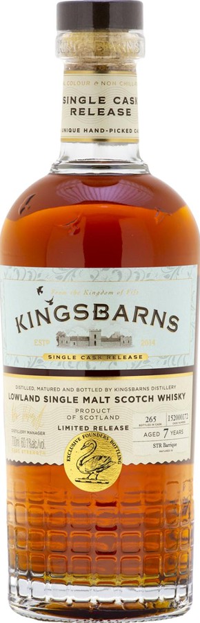 Kingsbarns 2015 60.1% 700ml