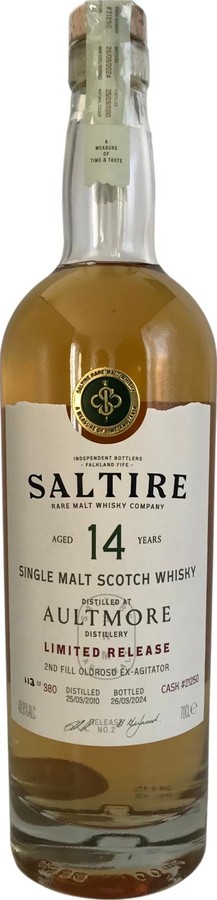 Aultmore 2010 SRM Limited Release 48.8% 700ml