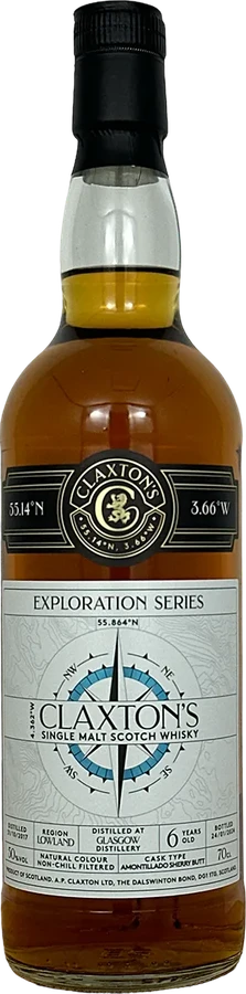 Glasgow Distillery 2017 Cl Exploration Series 50% 700ml