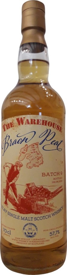 Braon Peat Nas WW8 The Warehouse Dram 57.7% 700ml