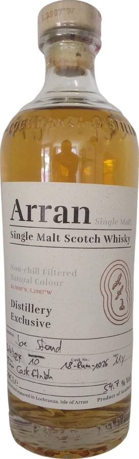 Arran 11yo Distillery Exclusive 54.7% 700ml