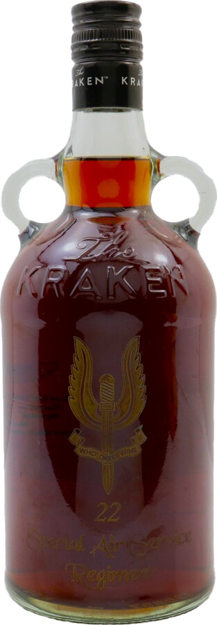 Kraken Bottled for 22 Special Air Service Regiment 40% 700ml