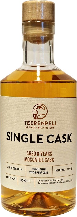 Teerenpeli 8yo Single Cask Finnish Whisky Day 2024 54.9% 500ml