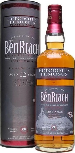 BenRiach 12yo Heredotus Fumosus 46% 700ml