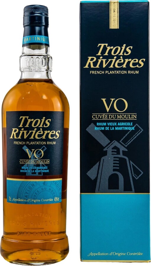 Trois Rivieres VO Cuvee Du Moulin 40% 700ml