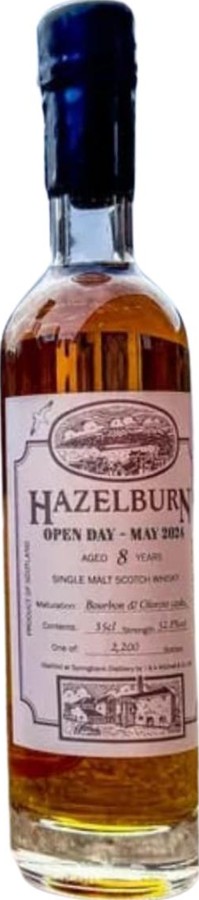 Hazelburn 8yo Open Day 2024 52.8% 350ml