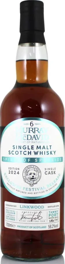 Linkwood 2018 MM Spirit of Speyside 2024 Festval Release Spirit of Speyside 58.2% 700ml