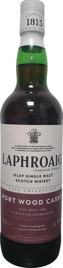 Laphroaig Port Wood Casks Cask Collection Travel Retail 48% 700ml