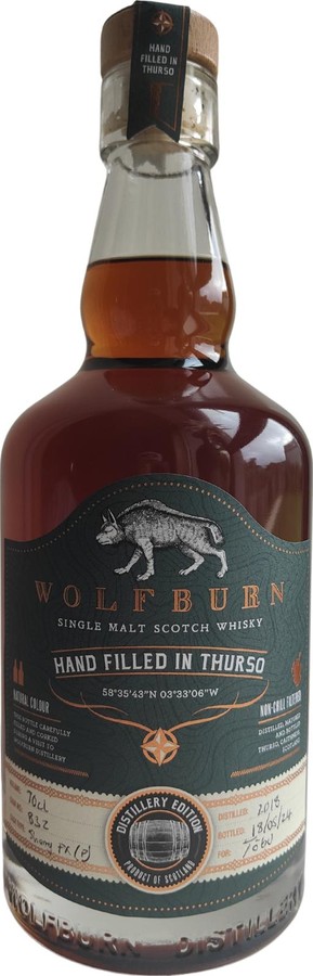 Wolfburn 2018 Hand Filled Distillery Exclusive 56.8% 700ml