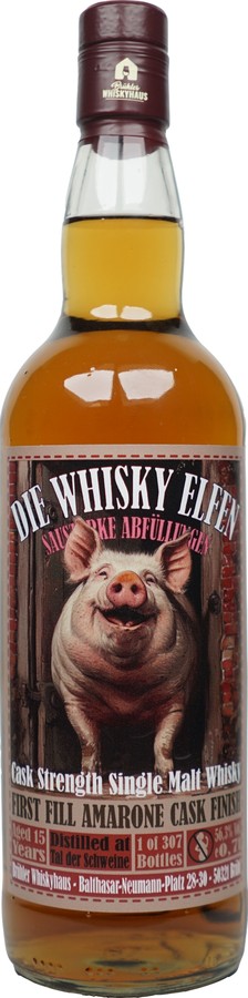 Distilled at A Secret Speyside Distillery 15yo BW Die Whisky Elfen Saustorke Abfullungen 56.3% 700ml